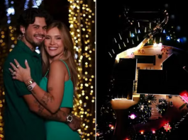 Virginia e Zé Felipe mostram decoração de Natal luxuosa. (Foto: Instagram)