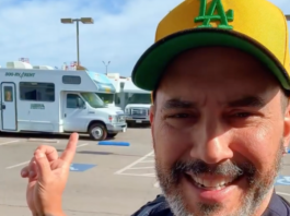 André Marques faz viagem de motorhome pelos EUA. (Foto: Instagram)