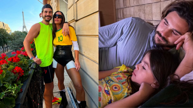 Após perder bebê, Sabrina Sato publica foto de Nicolas Prattes com Zoe ao som de música sobre luto (Foto: Instagram)