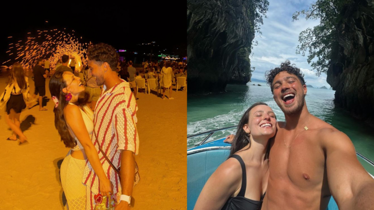 André Luiz Frambach e Larissa Manoela abrem álbum de férias na Tailândia: "Vivendo" (Foto: Instagram)