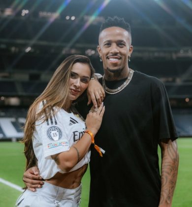 Éder Militão e Tainá Castro preparam casamento no Brasil para janeiro de 2025 (Foto: Instagram)