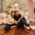 O ex-jogador Alexandre Pato e a apresentadora Rebeca Abravanel se tornaram pais de Benjamin. (Foto Instagram)