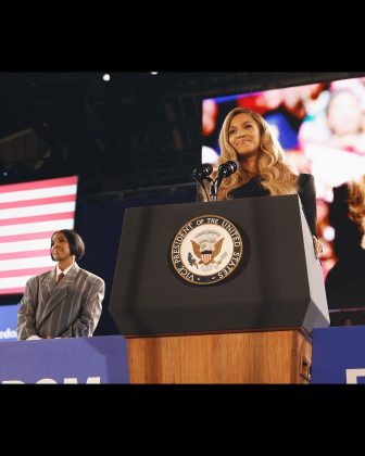 A cantora Beyoncé se posicionou a favor de Kamala Harris, destacando a importância de as mulheres terem liberdade para tomar suas próprias decisões. (Foto Instagram)