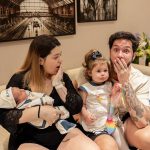 Eliezer e Viih Tube perdem o umbigo do filho caçula e a cachorra do casal devora (foto:Instagram)