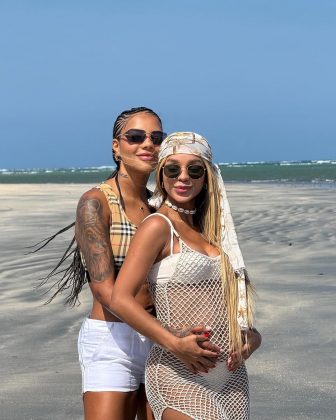 Neste sábado (23), Ludmilla compartilhou alguns registros dos seus dias no Recife, em sua conta no Instagram (Foto: Instagram)