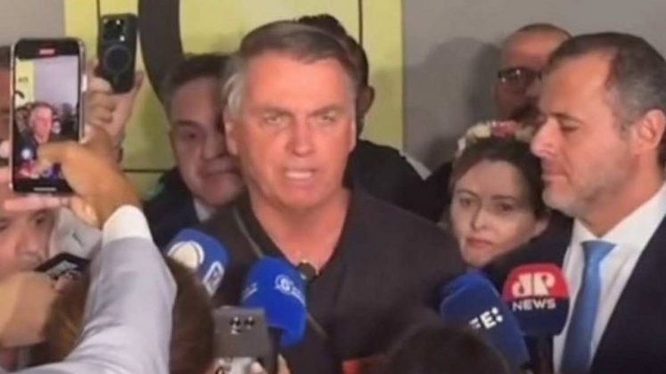 Bolsonaro admite preocupação após indiciamento por crimes: "Posso ser preso" (Foto: Instagram)