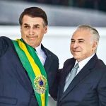 Inelegível, Bolsonaro reage à chance de ter Michel Temer como vice em 2026. (Foto: Agência Brasil)