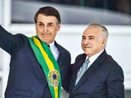 Inelegível, Bolsonaro reage à chance de ter Michel Temer como vice em 2026. (Foto: Agência Brasil)