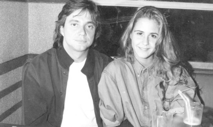 Fábio Júnior conheceu a atriz Guilhermina Guinle em 1990, quando ela tinha apenas 18 anos. O casal se casou em 1993 e permaneceu junto por cinco anos. (Foto Divulgação)