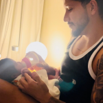 Yuri Lima compartilha momento raro com a filha Nala. (Foto: Instagram)