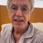 Caetano Veloso envia apoio à sobrinha Preta Gil. (Foto: Instagram)