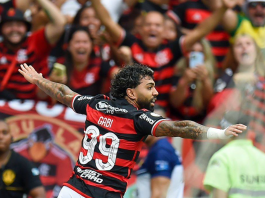 Gabigol se despede do Flamengo e recebe homenagem em campo. (Foto: Instagram)