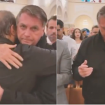 Bolsonaro encontra Valdemar depois de 10 meses. (Foto: Reprodução)