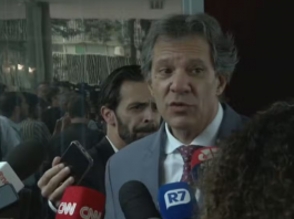 Fernando Haddad não descarta 'ataque especulativo' sobre o dólar. (Foto: reprodução Globo)