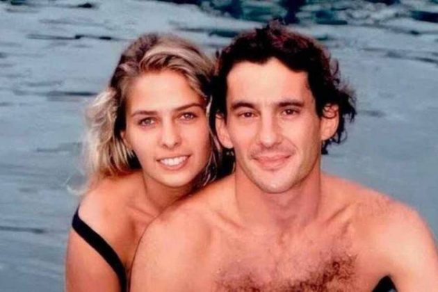 O último relacionamento de Senna foi com a modelo Adriane Galisteu. (Foto Instagram)