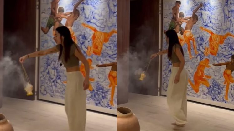 Anitta realiza limpeza espiritual em sua nova casa: "Quem comanda essa energia sou eu" (Foto: Instagram)