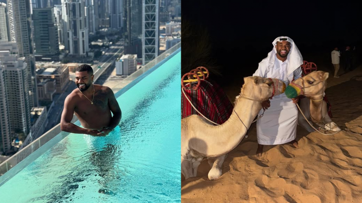 Davi Brito compartilha momentos em Dubai: "Minha viagem da vida" (Foto: Instagram)