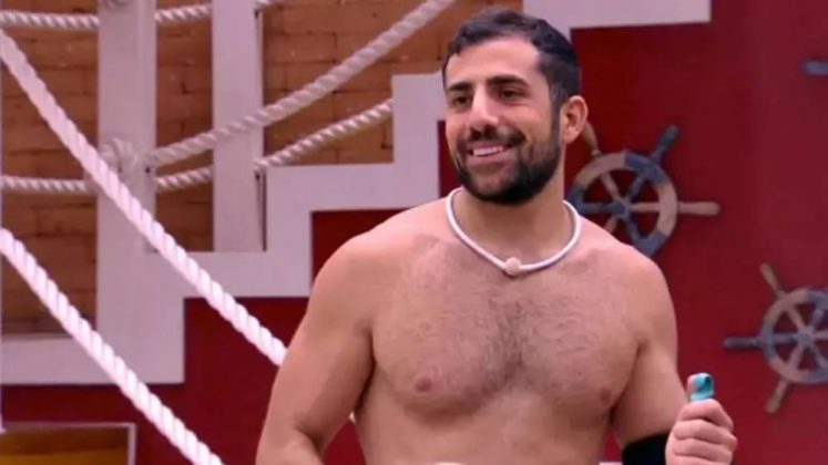 O sírio Kaysar, vice-campeão do BBB 18, conquistou o público com sua emocionante história de vida. (Foto Divulgação)