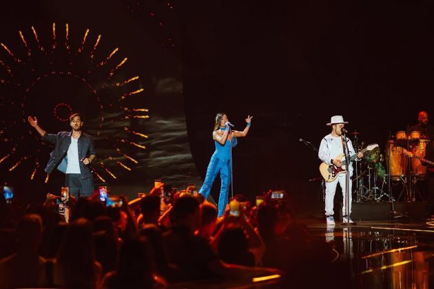 Em 2023, a banda Melim, formada pelos irmãos Gabi, Diogo e Rodrigo Melim, anunciou uma pausa indeterminada. O trio realizou seu último show no dia 1º de janeiro de 2024. (Foto Instagram)