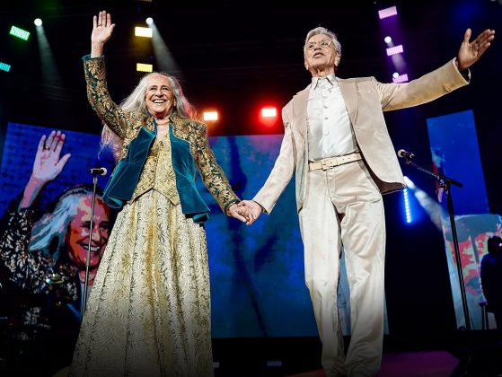 A turnê especial de Caetano Veloso e Maria Bethânia ficou em terceiro lugar. (Foto Instagram)