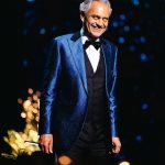 Fechando a lista, o show de Andrea Bocelli, que encantou o público com sua voz inconfundível, foi um dos mais pesquisados do ano, destacando-se entre os grandes eventos de 2024. (Foto Instagram)