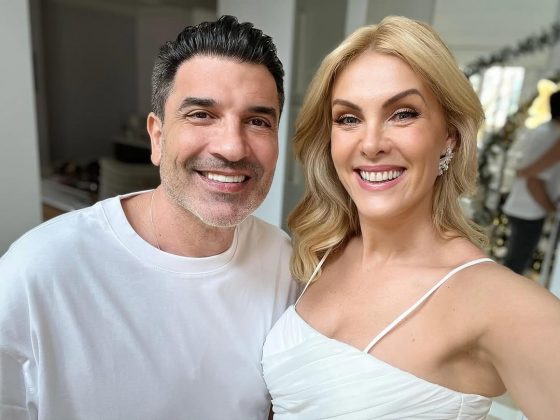 Ana Hickmann comemora um ano do primeiro beijo com Edu Guedes (Foto: Instagram)