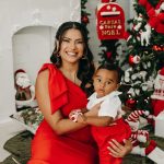 O bebê nasceu em março e comemora o seu primeiro Natal. (Foto Instagram)