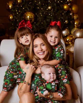 Ela já era mãe de Maria Alice, de 3 anos, e Maria Flor, de 2, frutos de seu relacionamento com o marido Zé Felipe. (Foto Instagram)