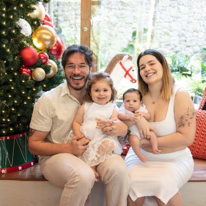 O Natal de Viih Tube foi ainda mais significativo com a presença do pequeno Ravi, que nasceu em novembro. (Foto Instagram)