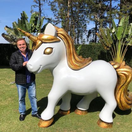 Além disso, Gugu tinha participação em diversos negócios, como postos de gasolina, loteamentos e lojas de conveniência. (Foto Instagram)