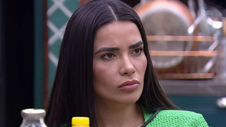 A mexicana Dania Méndez, ex-participante do La Casa de Los Famosos, foi a última intercambista a integrar o programa. (Foto Divulgação)