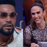 Naldo Benny expõe mágoa polêmica sobre Tatá Werneck: "Deselegante". (Foto: SBT/Multishow)