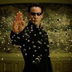 Keanu Reeves se tornou um ícone do cinema ao interpretar Neo em Matrix. (Foto Divulgação)