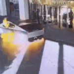 Cybertruck explode em frente ao Trump Hotel em Las Vegas. (Foto: Reprodução)