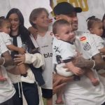 Neymar aparece pela primeira vez com os três filhos: “Família reunida” (Foto: Instagram)