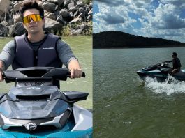 Luan Santana dirige UTV e jet ski em nova campanha: "Amo esportes aquáticos" (Foto: Instagram)