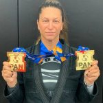 Em 2020, ela conquistou o pentacampeonato mundial de jiu-jitsu na categoria Master. (Foto Instagram)