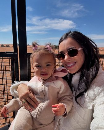 Bruna Biancardi mostra passeio em Safári com a filha, Mavie e ela falando em inglês (Foto: Instagram)