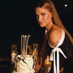 Andressa Suita celebra aniversário de 37 anos e com ensaio de bolo de dois andares (Foto: Instagram)