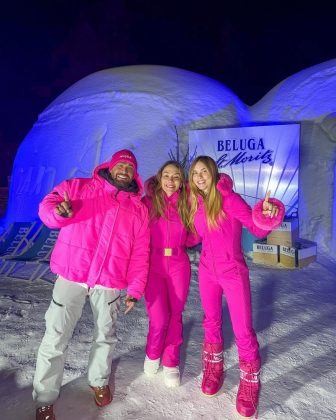 Neste último sábado (18), Virginia voltou aos compromissos de trabalho e apareceu na neve, em Saint Moritz, na Suiça (Foto: Instagram)