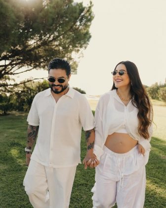 Yudi Tamashiro e Mila Braga celebram quinto mês de gestação: "Maior riqueza" (Foto: Instagram)