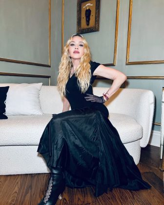 Madonna também teve que pagar uma pensão após o divórcio de Guy Ritchie, com quem foi casada por oito anos e teve dois filhos. (Foto Instagram)