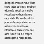 Claudia Raia quebrou o silêncio em torno das críticas que recebeu após revelar que deu um vibrador de presente à filha aos 12 anos. (Foto: Instagram)