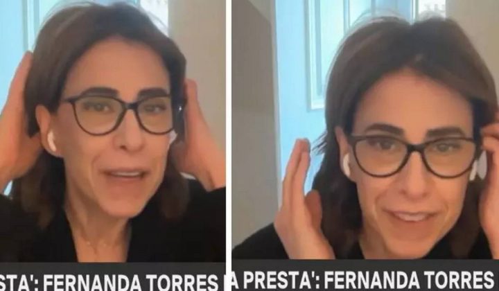 Fernanda Torres diz não ter assistido indicação ao Oscar: "Nem morta". (Foto: GloboNews)