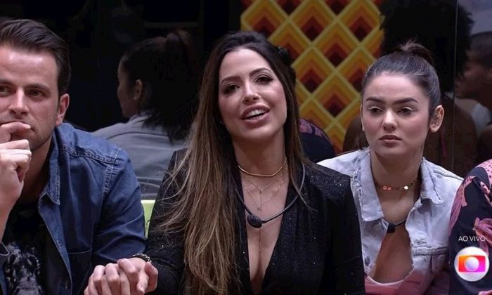 Curiosamente, Deniziane, Larissa e Laís foram eliminadas no 9º paredão. (Foto Divulgação)