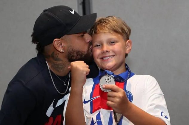 Filho de Neymar com a influenciadora Carolina Dantas, Davi Lucca é o primogênito do jogador e o único homem. (Foto Instagram)