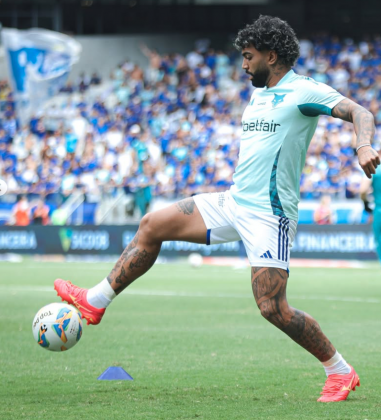 Gabigol é expulso no primeiro tempo contra o Atletico-MG. (Foto: Instagram)