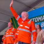 Lula afirma não beber gasolina, mas outro álcool, sim. (Foto: Instagram)