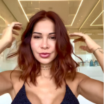 Recentemente Maíra Cardi renovou o seu estilo e mudou a cor do cabelo. (Foto: Instagram)