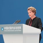 A ex-presidente Dilma Rousseff foi internada em Xangai, China, após ser diagnosticada com neurite vestibular. (Foto: Instagram)